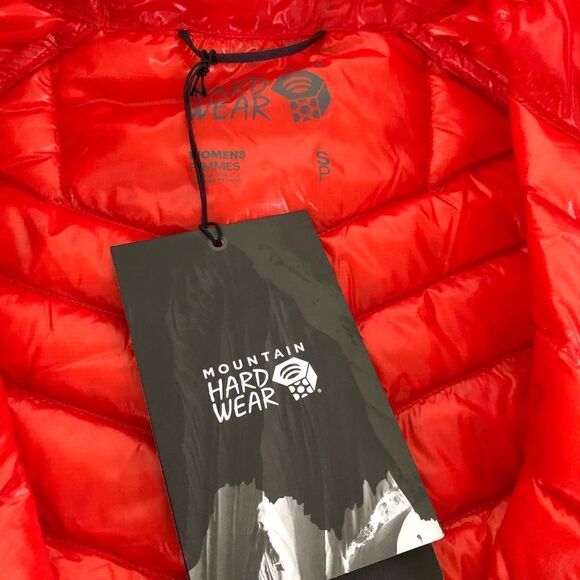 Mountain Hardwear MetaTherm EXS Down Jacket Orange $325 NEW - Picture 5 of 11